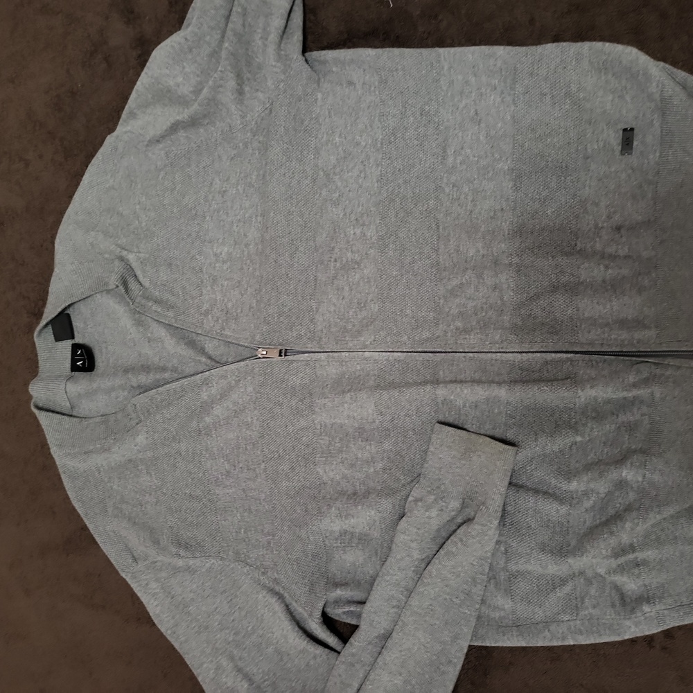 Gray cardigan Armani Exchange